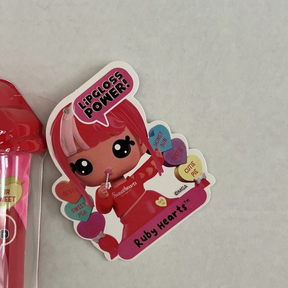 Yummiland Make Lipgloss Sweethearts The Original Ruby Hearts Doll [Scented!]‎